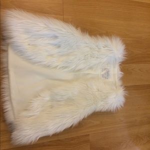 Girls Fuzzy Vests
